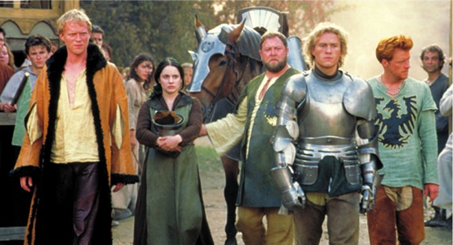 knights tale beats monty python and the holy grail versability
